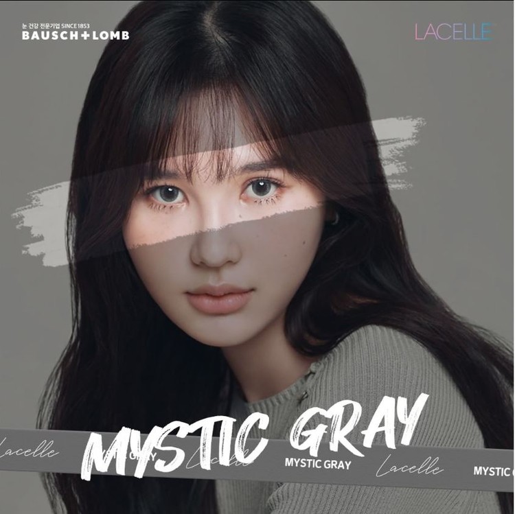 [Bausch & Lomb] Lacelle Mystic Gray Monthly Lens / 6EA