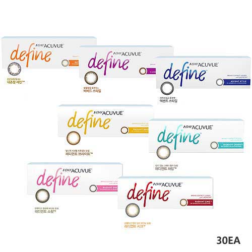 [Acuvue] New Define 1-day lens (30EA)(7 colors)