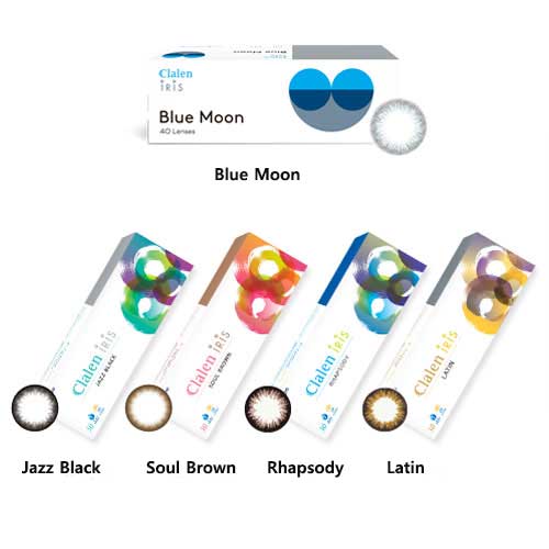 [Clalen] Iris 1-day Circle Lens (30+10EA)(5colors)