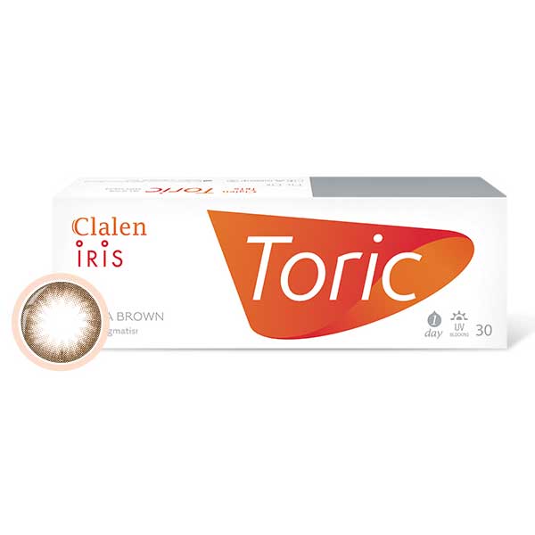 [Clalen] Iris Toric 1-Day Lens Alicia Brown for Astigmatism (30EA)